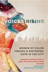 Book cover of Voices Rising by Shabrae Jackson Krieg