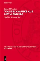 Book cover of Volksschwänke aus Mecklenburg (6th ed.) by Unknown