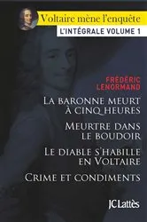 Book cover of Voltaire mène l'enquête by Unknown