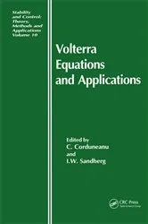 Book cover of Volterra Equations and Applications by C. Corduneanu