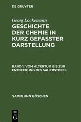 Book cover of Vom Altertum bis zur Entdeckung des Sauerstoffs by Georg Lockemann