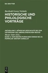 Book cover of Vom ersten punischen Kriege bis zu Pompejus' erstem Consulat by Meyer Isler