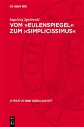 Book cover of Vom »Eulenspiegel« zum »Simplicissimus« by Unknown