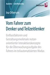 Book cover of Vom Fahrer zum Denker und Teilzeitlenker by Ina Othersen