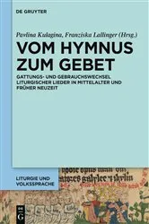 Book cover of Vom Hymnus zum Gebet by Pavlina Kulagina