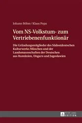 Book cover of Vom NS-Volkstum- zum Vertriebenenfunktionaer by Johann Böhm