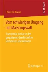 Book cover of Vom schwierigen Umgang mit Massengewalt by Christian Braun