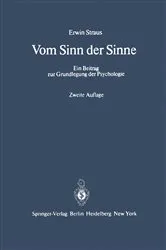 Book cover of Vom Sinn der Sinne (2nd ed.) by Erwin Straus