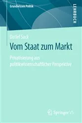 Book cover of Vom Staat zum Markt by Detlef Sack
