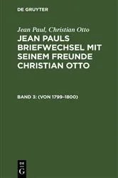 Book cover of (Von 1799–1800) by Jean Paul