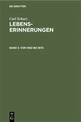 Book cover of Von 1852 bis 1870 by Agathe Schurz