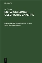 Book cover of Von den ältesten Zeiten bis zum Westfälischen Frieden by Max Spindler