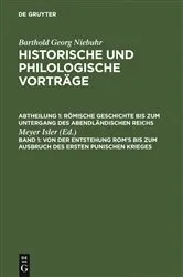 Book cover of Von der Entstehung Rom's bis zum Ausbruch des ersten punischen Krieges by Meyer Isler