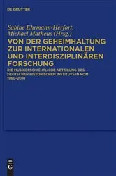 Book cover of Von der Geheimhaltung zur internationalen und interdisziplinären Forschung by Sabine Ehrmann-Herfort