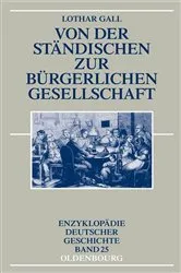 Book cover of Von der ständischen zur bürgerlichen Gesellschaft (2nd ed.) by Lothar Gall