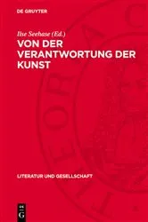 Book cover of Von der Verantwortung der Kunst by Unknown