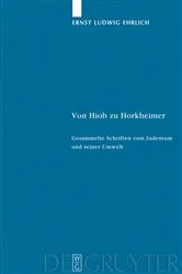 Book cover of Von Hiob zu Horkheimer by Ernst Ludwig Ehrlich