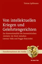 Book cover of Von intellektuellen Kriegen und Gelehrtengerichten by Tristan Spillmann