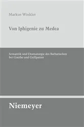 Book cover of Von Iphigenie zu Medea by Markus Winkler