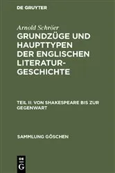 Book cover of Von Shakespeare bis zur Gegenwart (2nd ed.) by Arnold Schröer