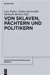 Book cover of Von Sklaven, Pächtern und Politikern by Lutz Popko