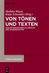 Book cover of Von Tönen und Texten by Mathias Mayer