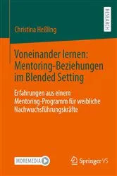 Book cover of Voneinander lernen: Mentoring-Beziehungen im Blended Setting by Christina Heßling