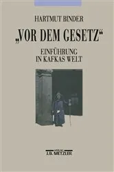 Book cover of Vor dem Gesetz by Hartmut Binder