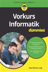 Book cover of Vorkurs Informatik für Dummies by Hans Werner Lang
