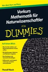 Book cover of Vorkurs Mathematik fur Naturwissenschaftler fur Dummies by Thoralf Räsch