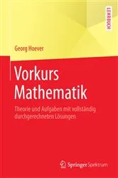 Book cover of Vorkurs Mathematik by Georg Hoever