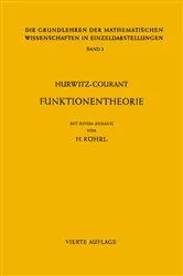 Book cover of Vorlesungen über allgemeine Funktionentheorie und elliptische Funktionen (4th ed.) by H. Röhrl