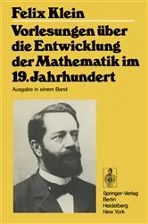 Book cover of Vorlesungen über die Entwicklung der Mathematik im 19. Jahrhundert by Unknown