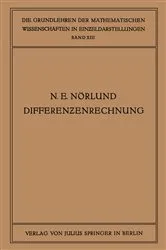 Book cover of Vorlesungen über Differenzenrechnung by Unknown