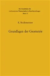 Book cover of Vorlesungen über Grundlagen der Geometrie by Kurt Reidemeister