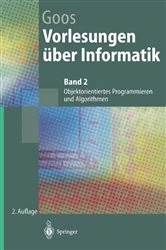 Book cover of Vorlesungen über Informatik (2nd ed.) by Gerhard Goos
