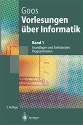 Book cover of Vorlesungen über Informatik (3rd ed.) by Gerhard Goos