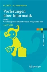 Book cover of Vorlesungen über Informatik (4th ed.) by Gerhard Goos