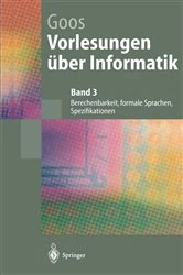 Book cover of Vorlesungen über Informatik by Gerhard Goos
