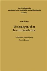Book cover of Vorlesungen über Invariantentheorie by Issai Schur