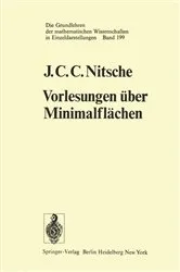 Book cover of Vorlesungen über Minimalflächen by J.C.C. Nitsche