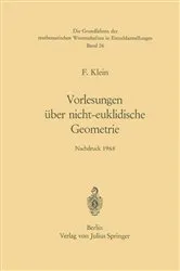 Book cover of Vorlesungen über Nicht-Euklidische Geometrie by Unknown
