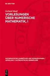 Book cover of Vorlesungen über numerische Mathematik, I by Gerhard Maeß