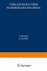 Book cover of Vorlesungen über Numerisches Rechnen by Unknown