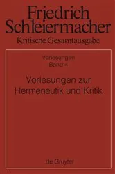 Book cover of Vorlesungen zur Hermeneutik und Kritik by Wolfgang Virmond