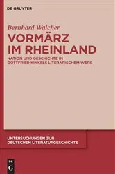 Book cover of Vormärz im Rheinland by Bernhard Walcher