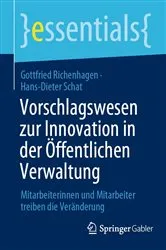 Book cover of Vorschlagswesen zur Innovation in der Öffentlichen Verwaltung by Gottfried Richenhagen