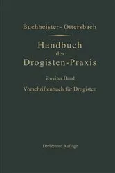 Book cover of Vorschriftenbuch für Drogisten (13th ed.) by Gustav Adolf Buchheister