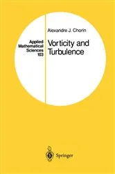 Book cover of Vorticity and Turbulence by Alexandre J. Chorin