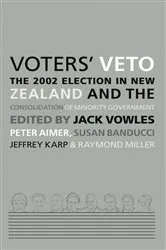 Book cover of Voters' Veto by Jack Vowles